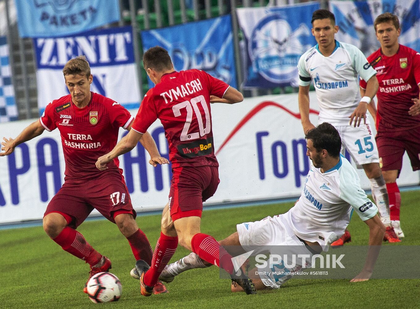 Football. Russian Premier League. Ufa vs. Zenit