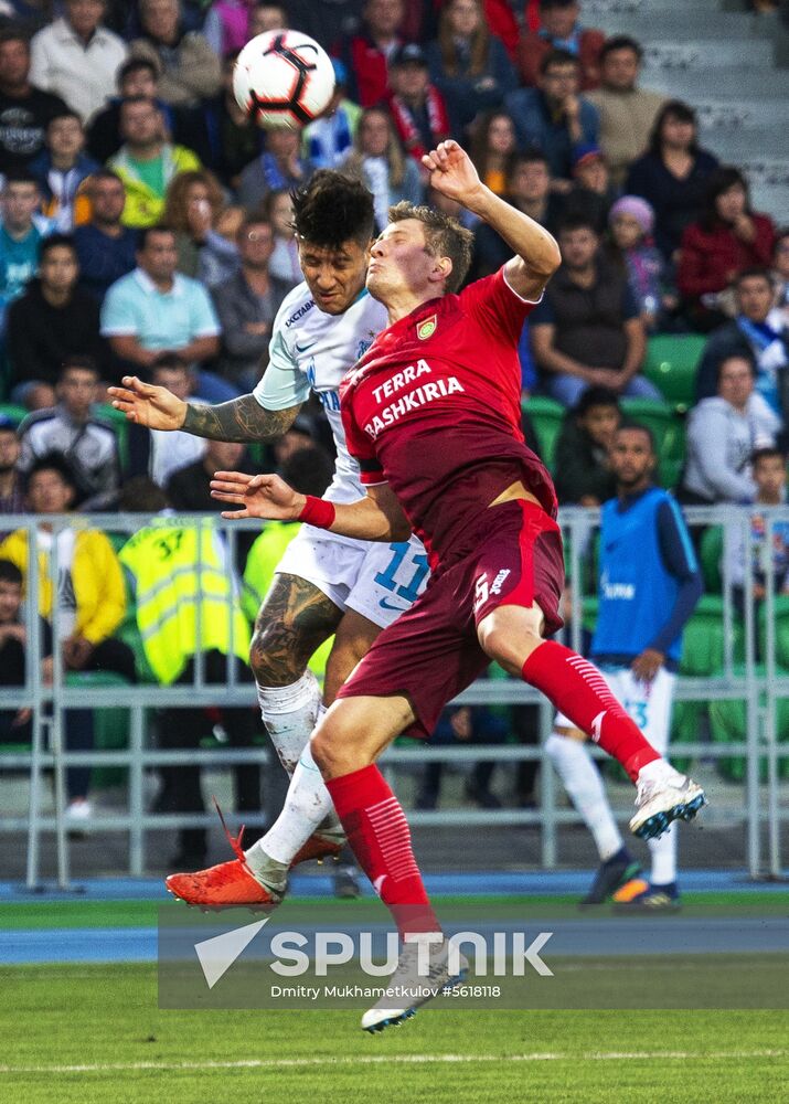 Football. Russian Premier League. Ufa vs. Zenit