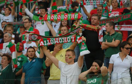 Football. Russian Premier League. Lokomotiv vs. Anzhi