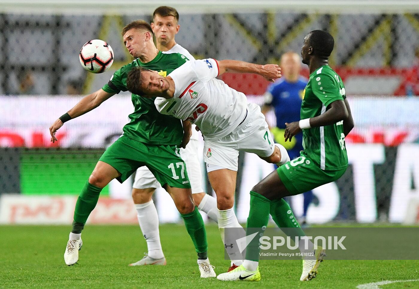 Football. Russian Premier League. Lokomotiv vs. Anzhi