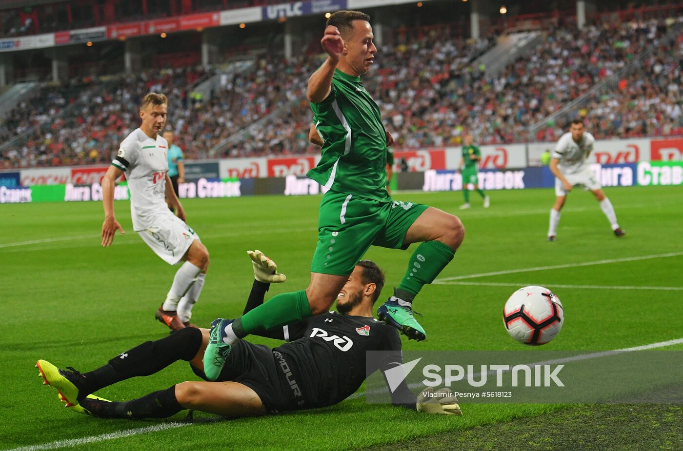 Football. Russian Premier League. Lokomotiv vs. Anzhi