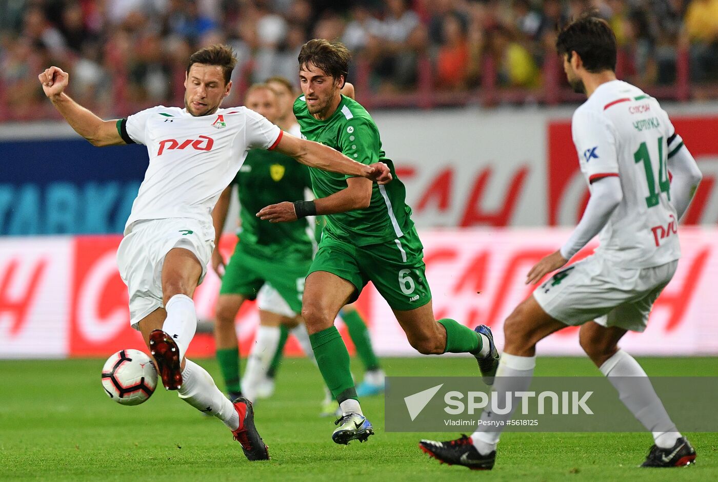 Football. Russian Premier League. Lokomotiv vs. Anzhi