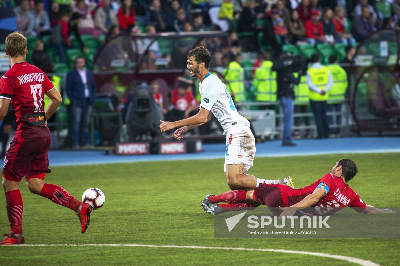 Football. Russian Premier League. Ufa vs. Zenit