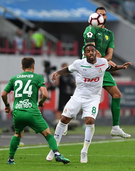 Football. Russian Premier League. Lokomotiv vs. Anzhi