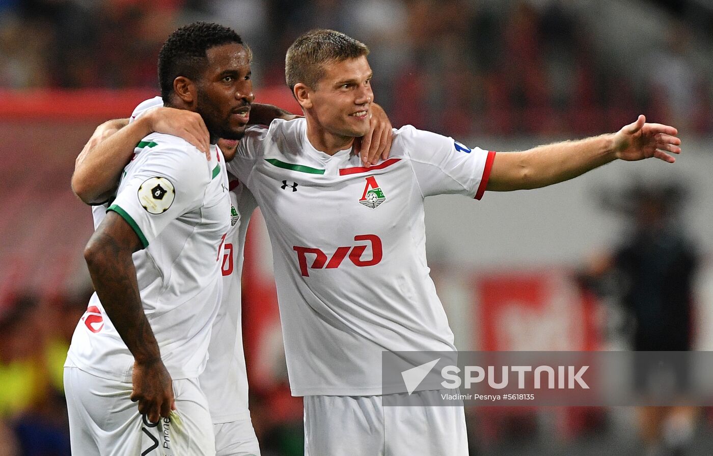 Football. Russian Premier League. Lokomotiv vs. Anzhi
