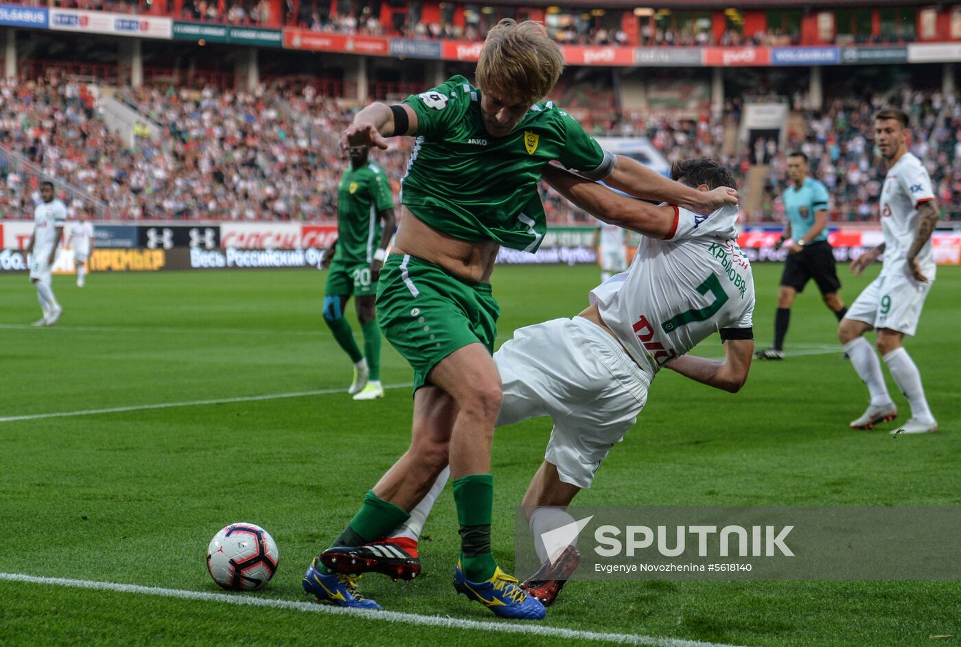 Football. Russian Premier League. Lokomotiv vs. Anzhi