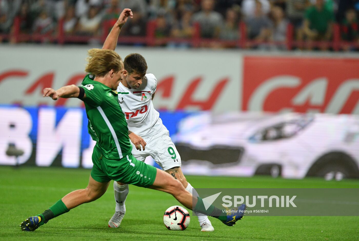 Football. Russian Premier League. Lokomotiv vs. Anzhi
