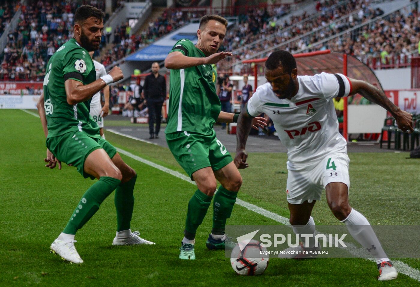Football. Russian Premier League. Lokomotiv vs. Anzhi