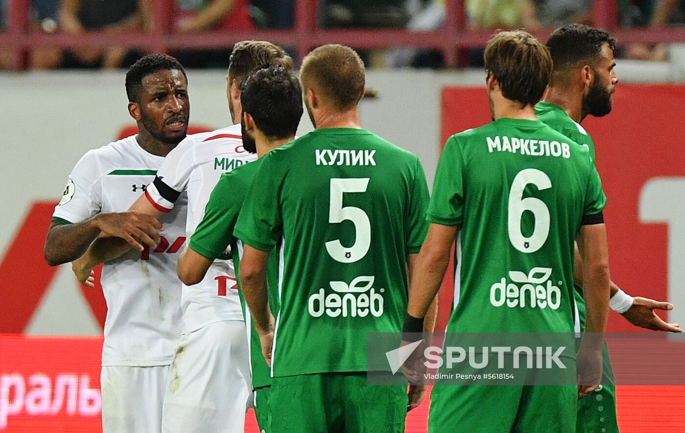Football. Russian Premier League. Lokomotiv vs. Anzhi
