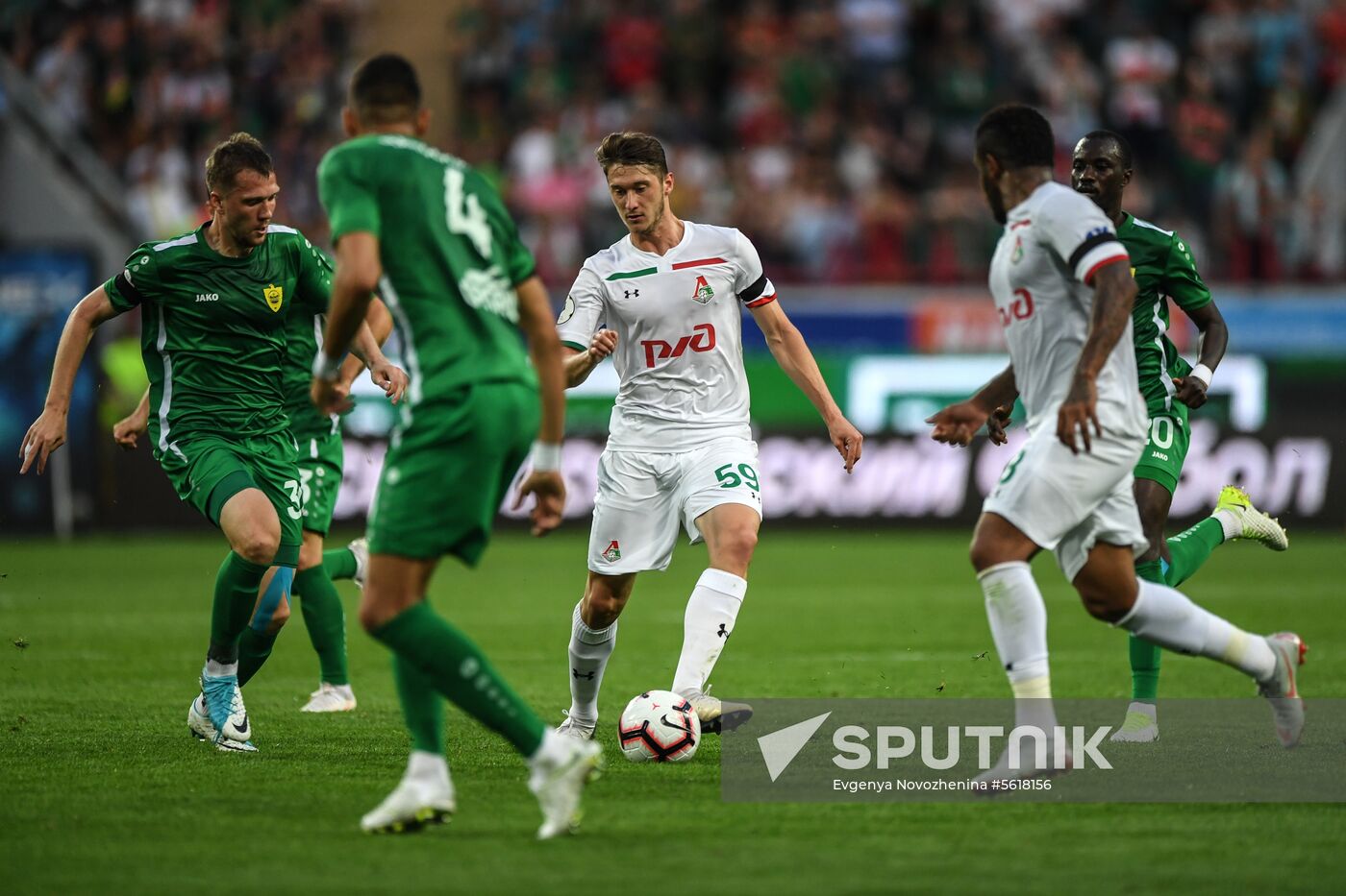 Football. Russian Premier League. Lokomotiv vs. Anzhi