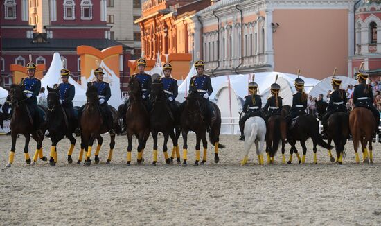 Performance by Kremlin Regiment's Cavalry Escort of Honor