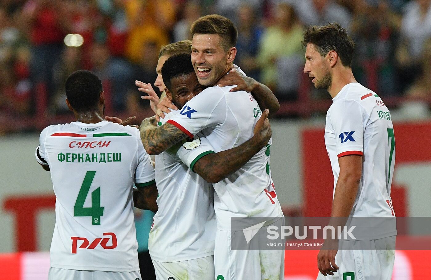 Football. Russian Premier League. Lokomotiv vs. Anzhi