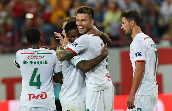 Football. Russian Premier League. Lokomotiv vs. Anzhi