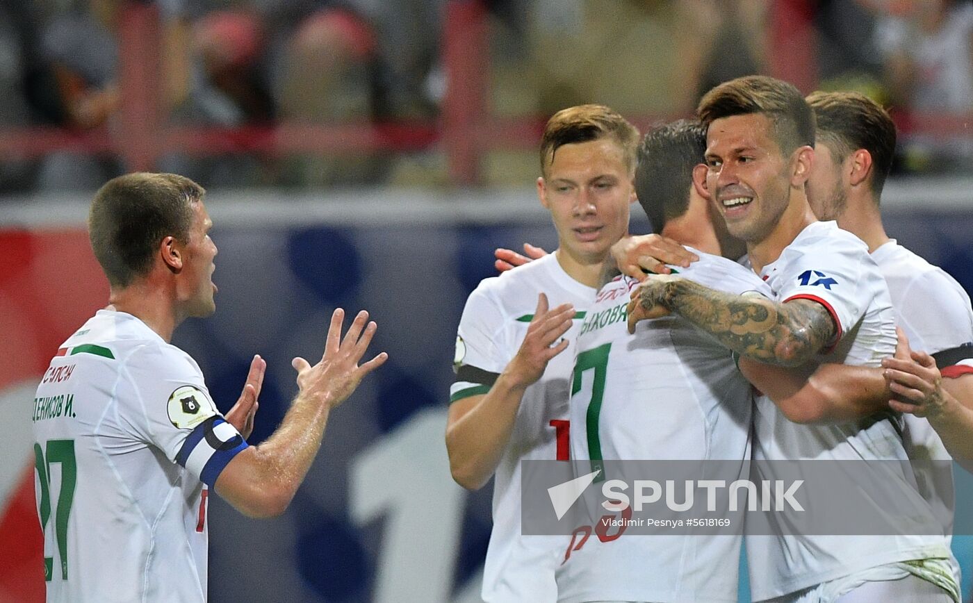 Football. Russian Premier League. Lokomotiv vs. Anzhi
