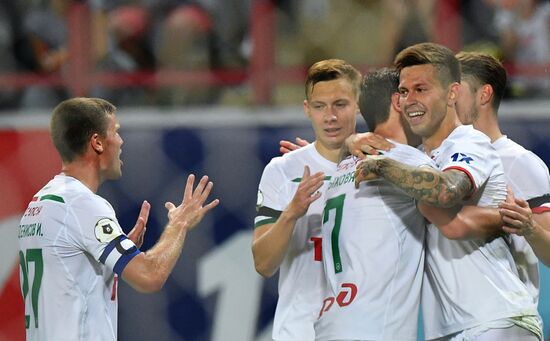 Football. Russian Premier League. Lokomotiv vs. Anzhi
