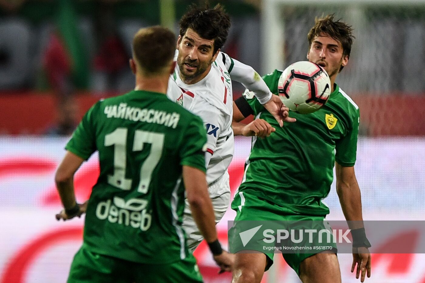 Football. Russian Premier League. Lokomotiv vs. Anzhi