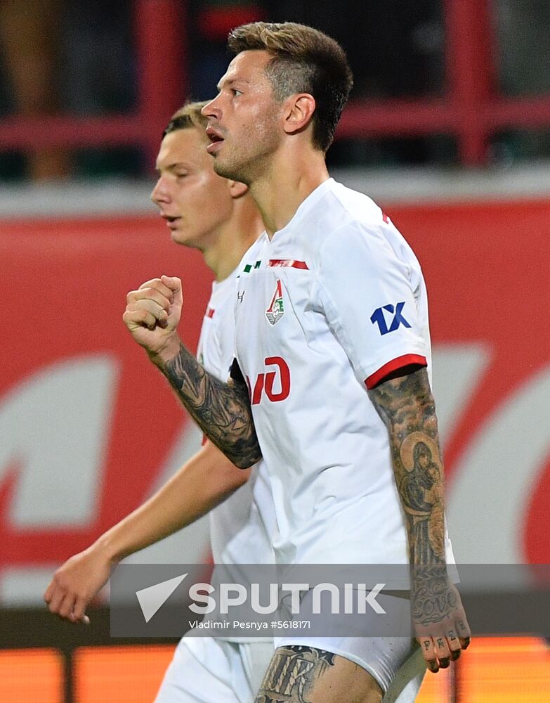 Football. Russian Premier League. Lokomotiv vs. Anzhi