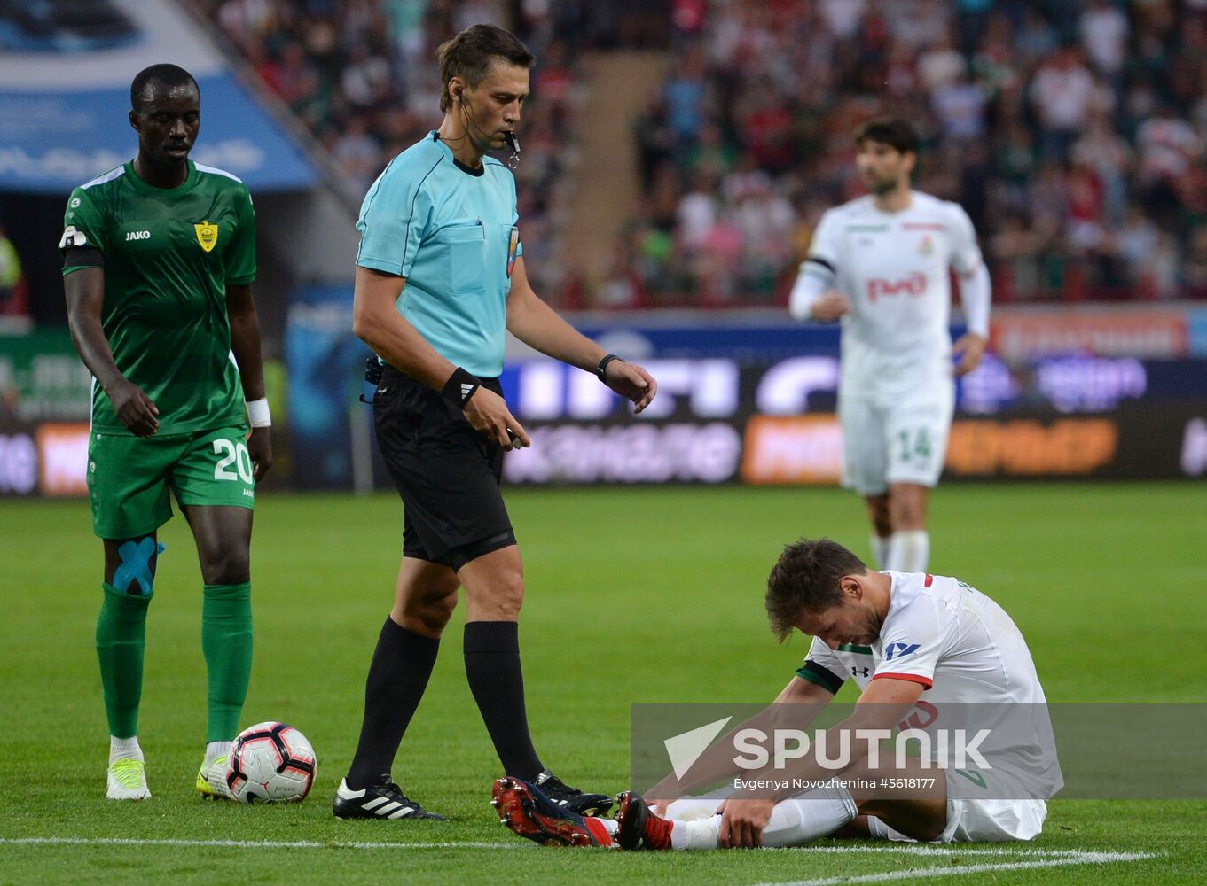 Football. Russian Premier League. Lokomotiv vs. Anzhi