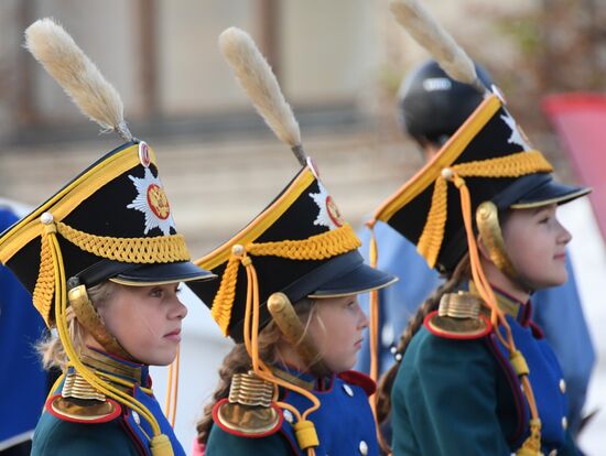 Performance by Kremlin Regiment's Cavalry Escort of Honor
