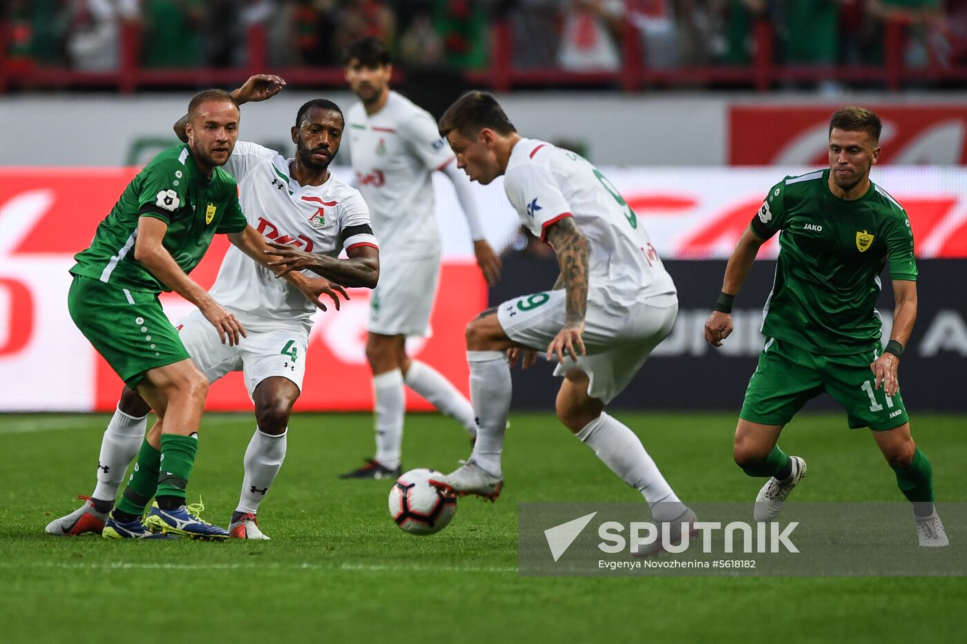 Football. Russian Premier League. Lokomotiv vs. Anzhi