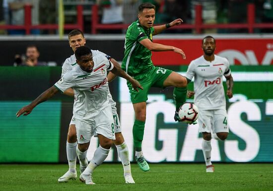 Football. Russian Premier League. Lokomotiv vs. Anzhi