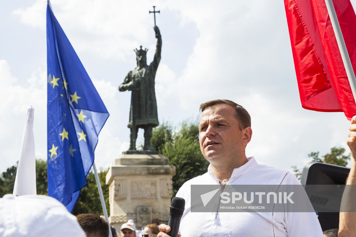 Protest rally in Chisinau