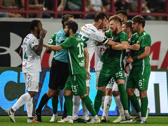 Football. Russian Premier League. Lokomotiv vs. Anzhi