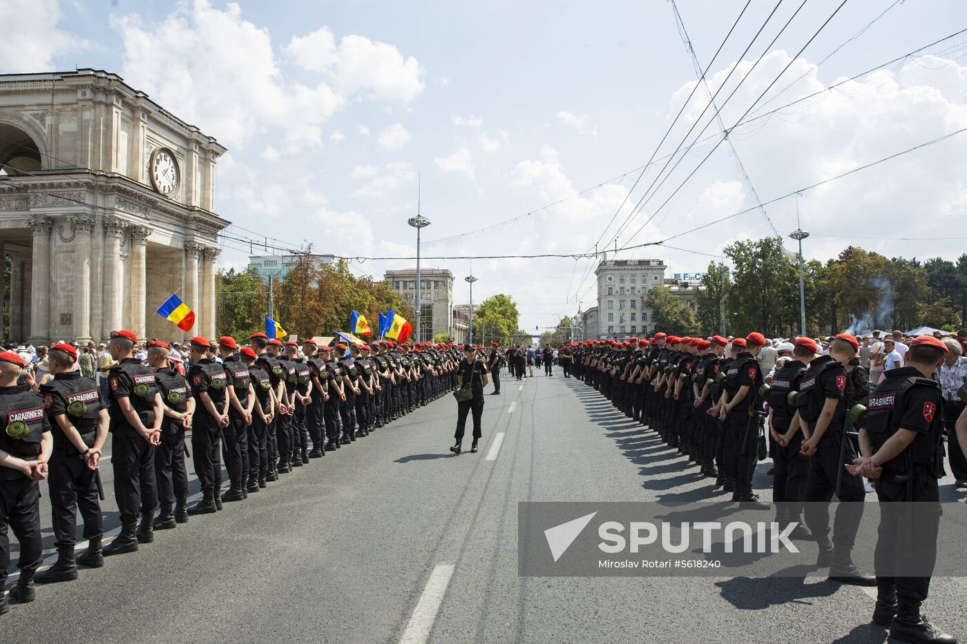 Protest rally in Chisinau