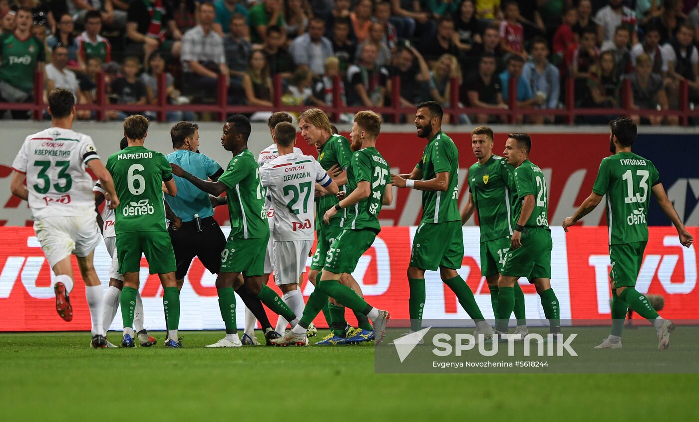 Football. Russian Premier League. Lokomotiv vs. Anzhi
