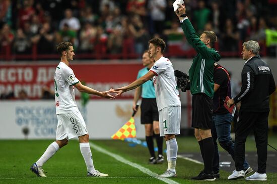 Football. Russian Premier League. Lokomotiv vs. Anzhi
