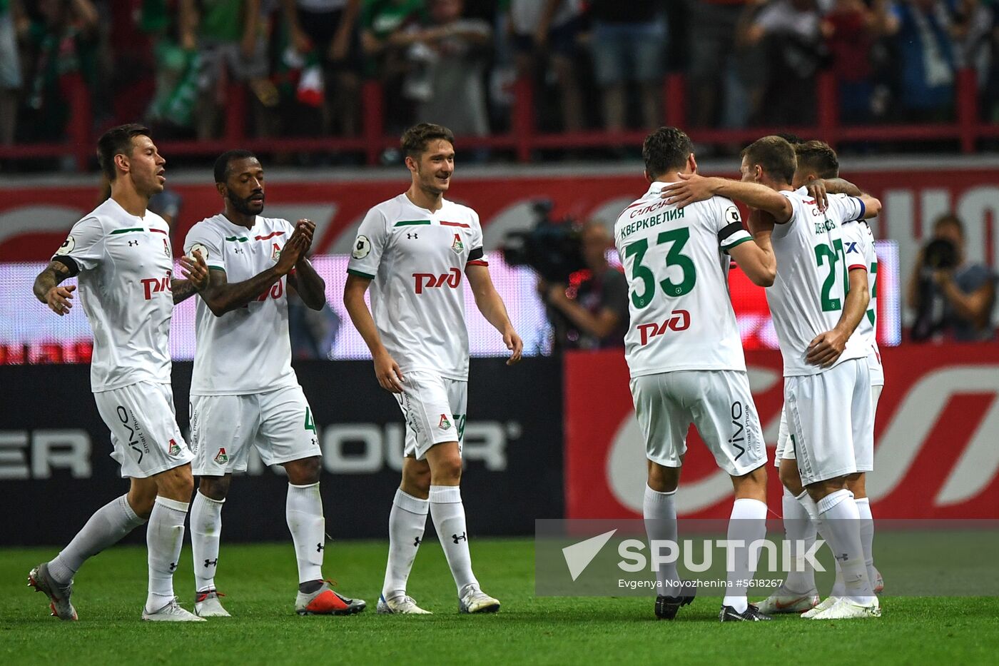 Football. Russian Premier League. Lokomotiv vs. Anzhi