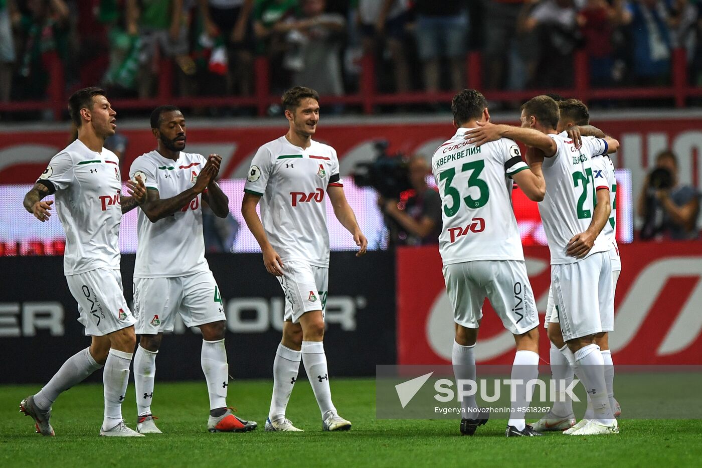 Football. Russian Premier League. Lokomotiv vs. Anzhi