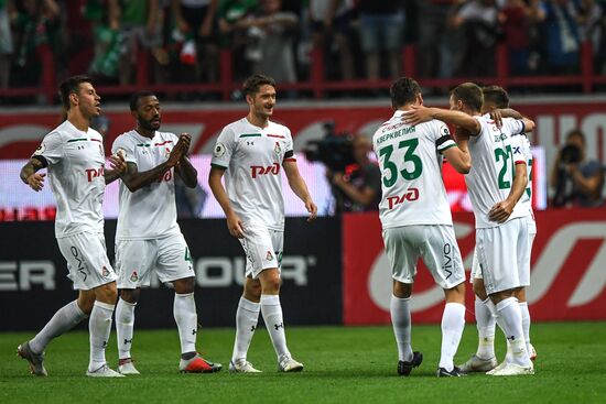 Football. Russian Premier League. Lokomotiv vs. Anzhi
