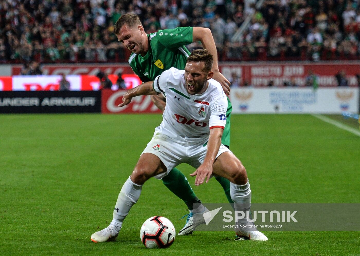 Football. Russian Premier League. Lokomotiv vs. Anzhi