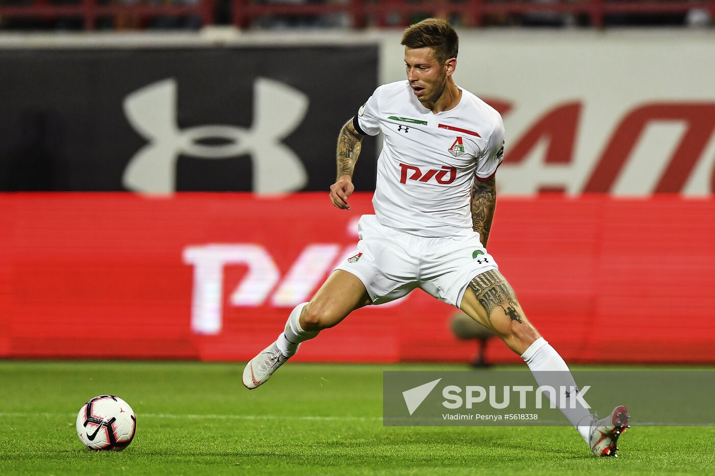 Football. Russian Premier League. Lokomotiv vs. Anzhi