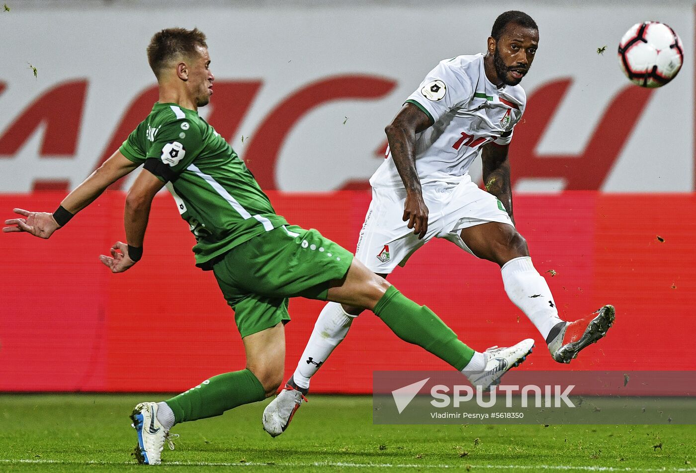 Football. Russian Premier League. Lokomotiv vs. Anzhi
