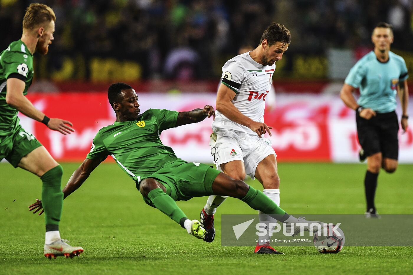 Football. Russian Premier League. Lokomotiv vs. Anzhi