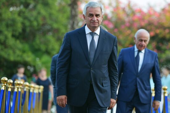 Celebration of 10th anniversary of Russia's recognition of Abkhazia's independence