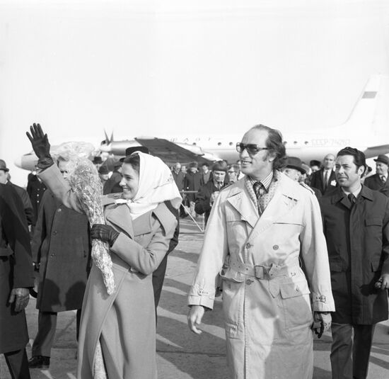 Prime Minister of Canada Pierre Trudeau visits USSR