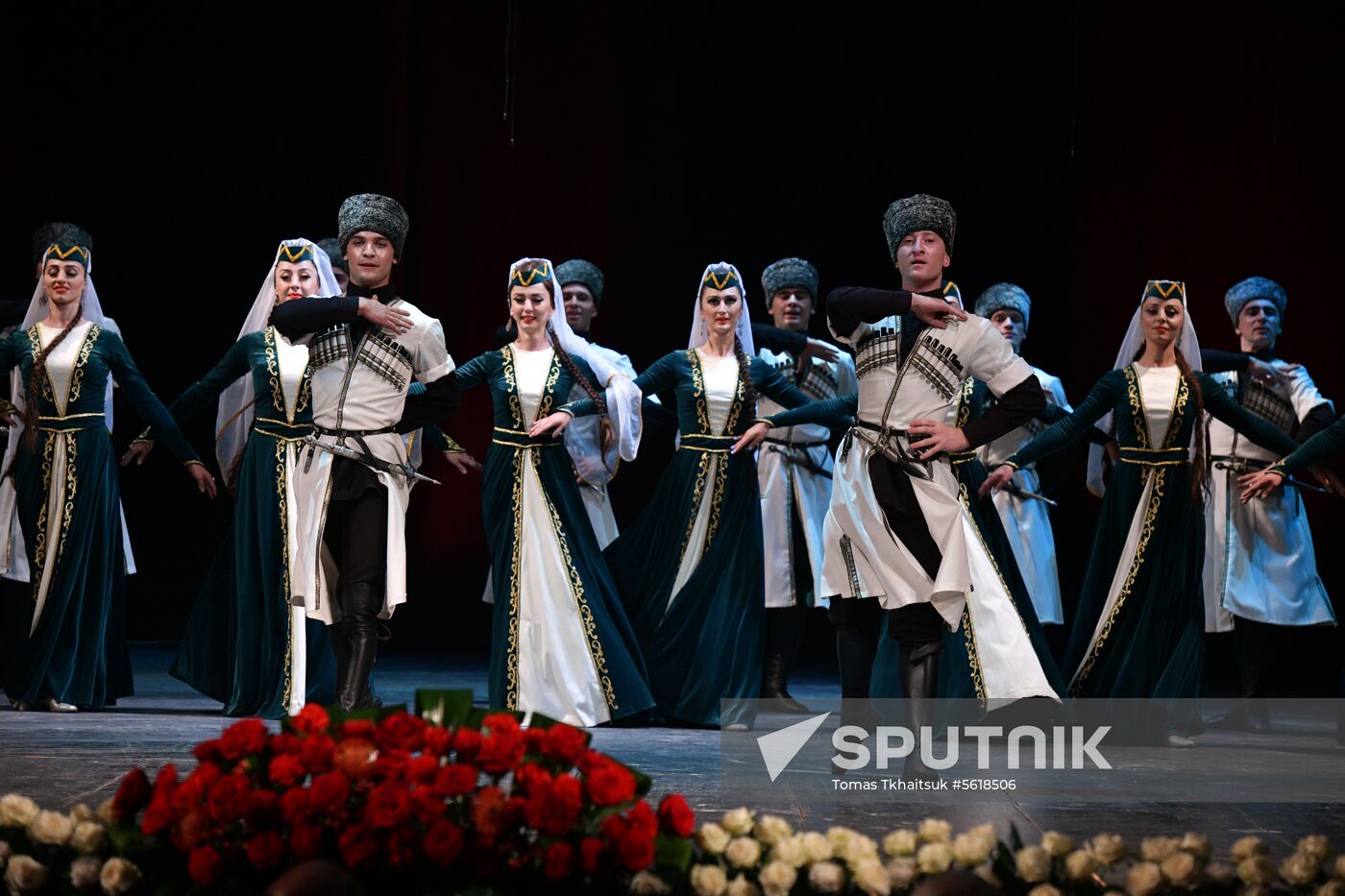 Celebration of 10th anniversary of Russia's recognition of Abkhazia's independence