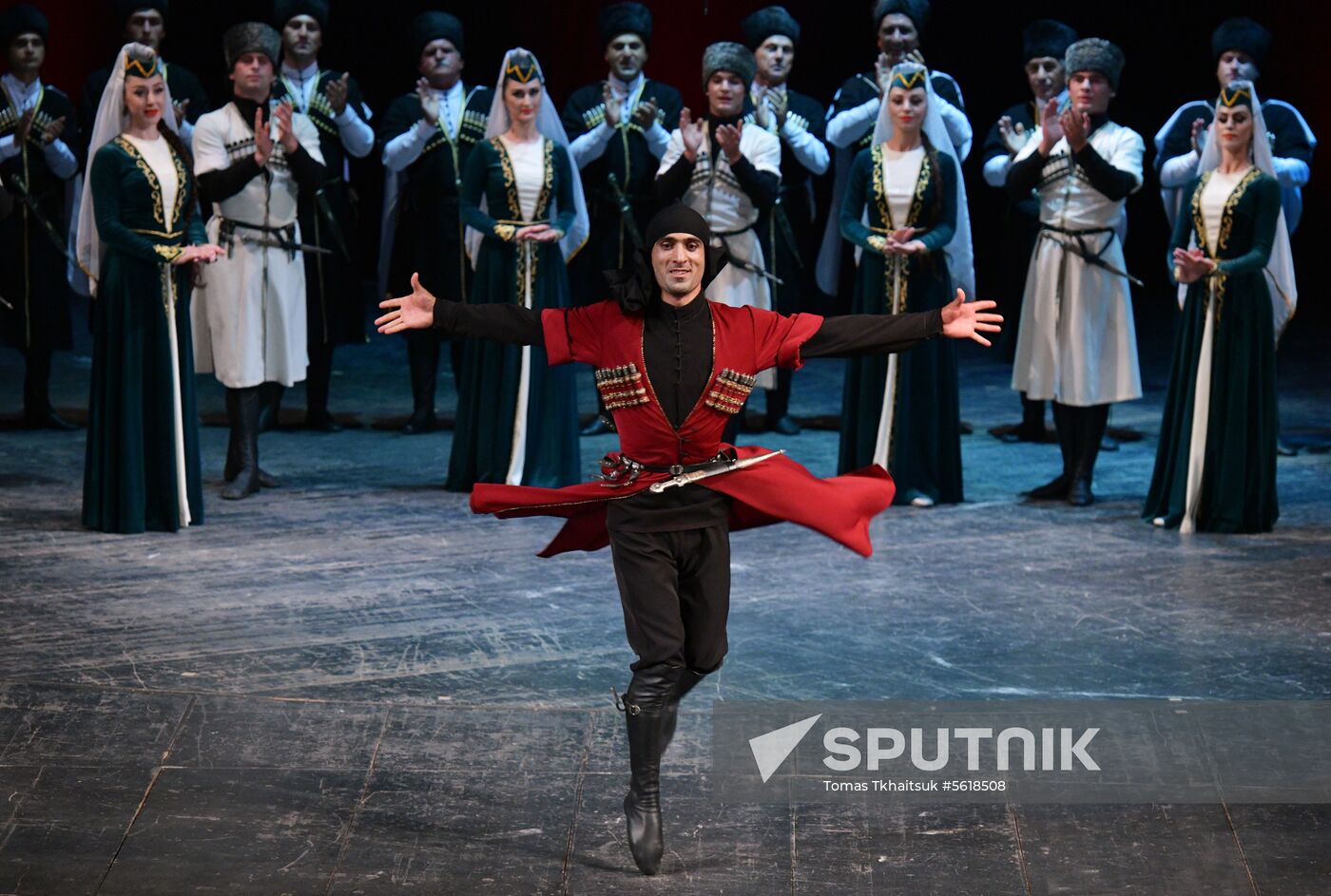 Celebration of 10th anniversary of Russia's recognition of Abkhazia's independence