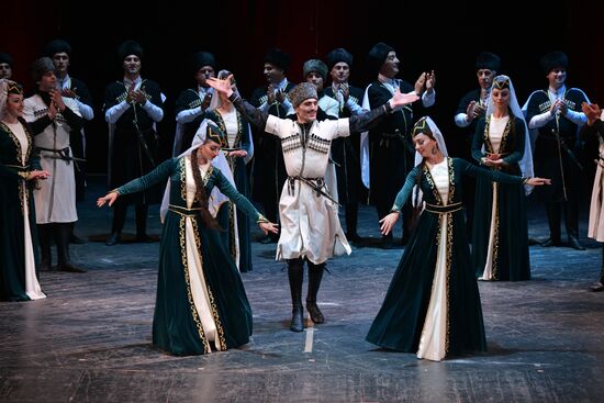 Celebration of 10th anniversary of Russia's recognition of Abkhazia's independence