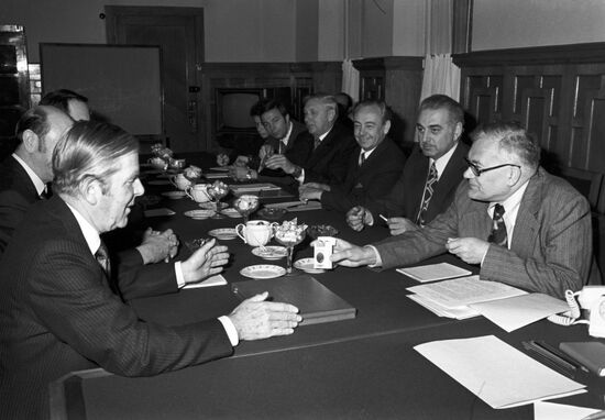 Representatives of British business community in Moscow