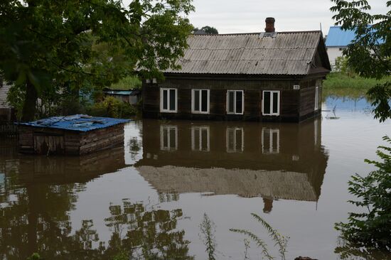 Flood in Ussuriysk