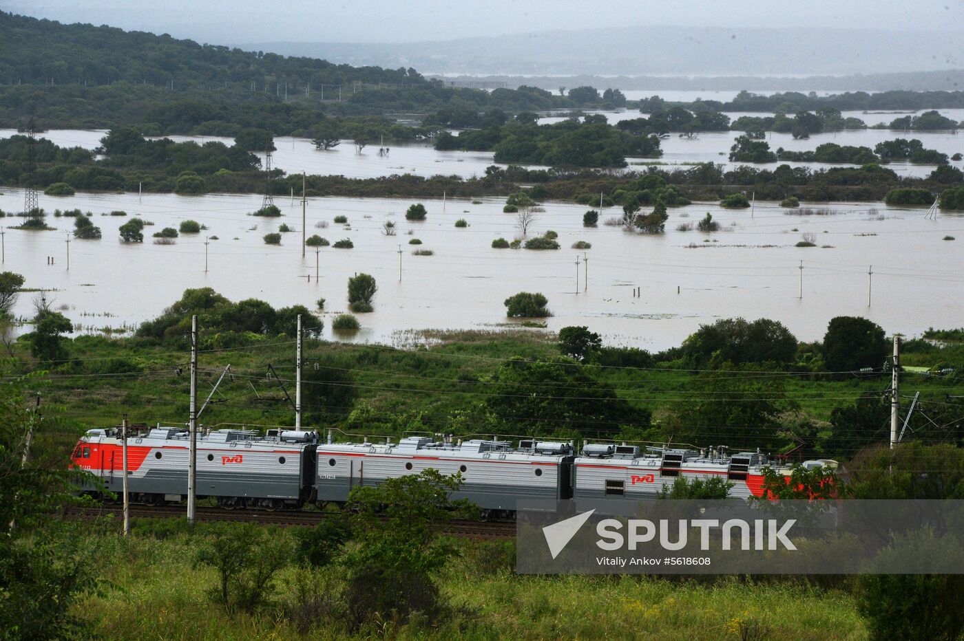 Flood in Ussuriysk