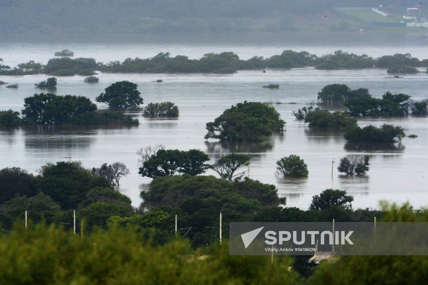 Flood in Ussuriysk