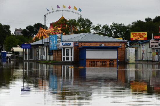 Flood in Ussuriysk