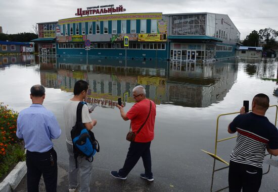 Flood in Ussuriysk