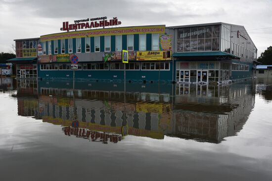 Flood in Ussuriysk