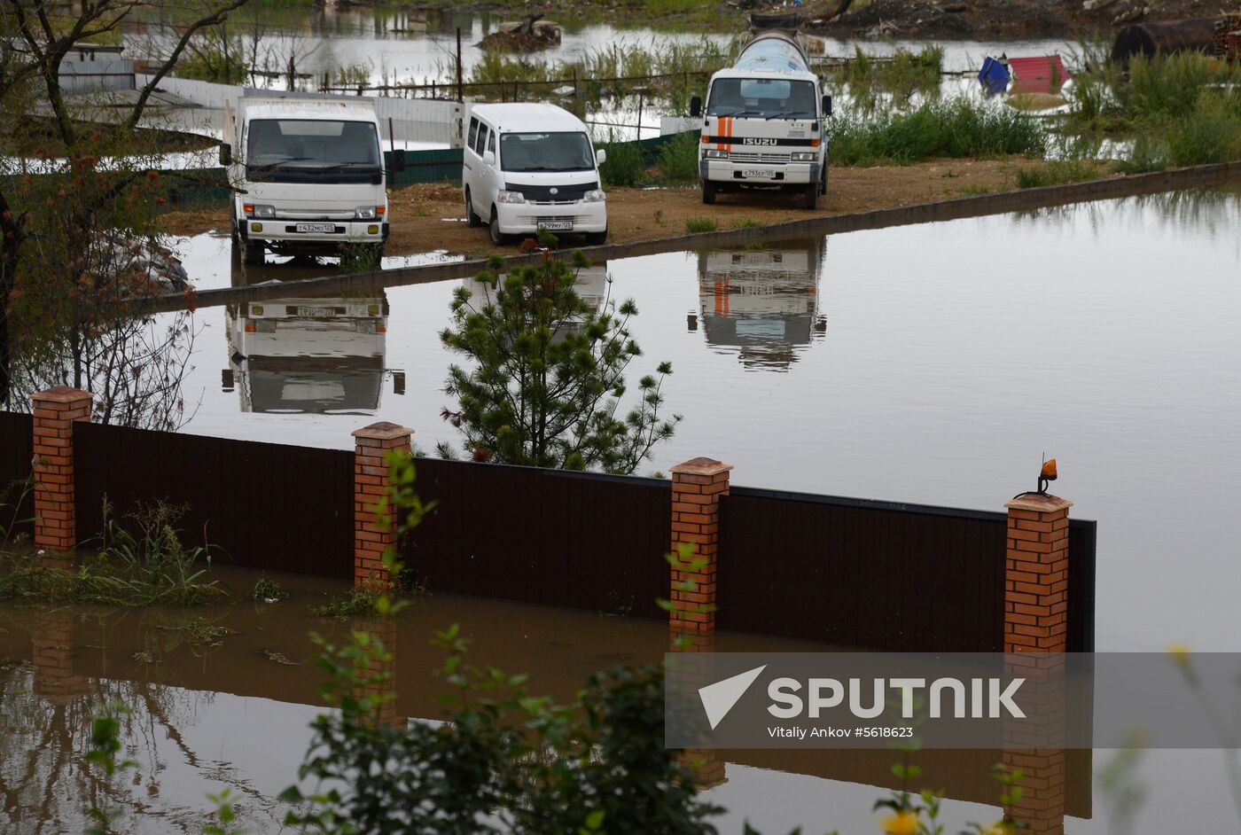 Flood in Ussuriysk